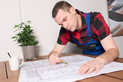 Planung Bauplan